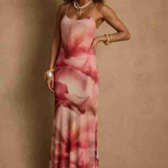 Amora Mesh Maxi Dress
