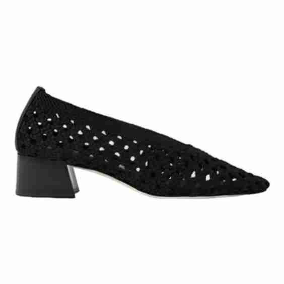 Taissa Square Toe Court Heel