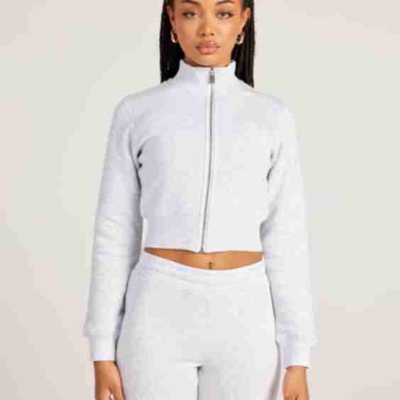 Omni Zip Through Sweatshirt