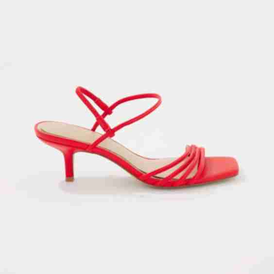 Strappy Kitten Heel Sandal