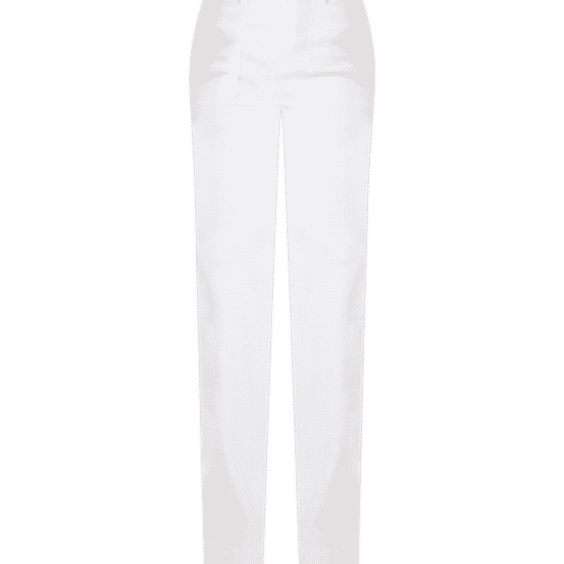 High-Rise Novelty Chain Trouser Jeans