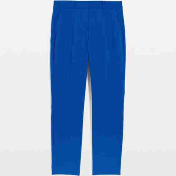 Elle Slim Ankle Luxe Double Weave Pants