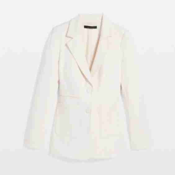 Double-Pocket Belted Blazer