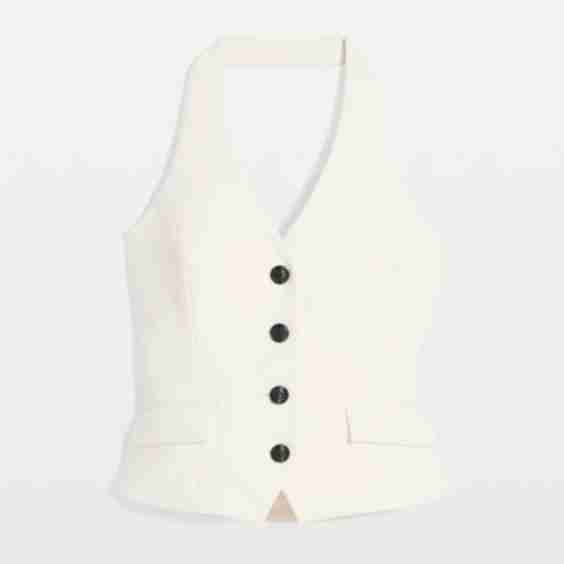 Pocket Vest Halter Top