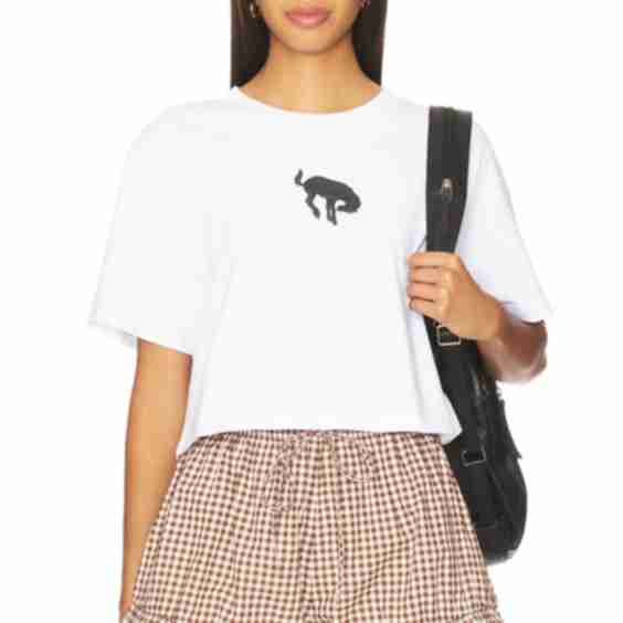 Buckin' Bronc Cropped Tee