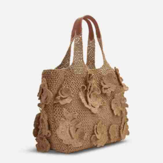 Topaz In Crochet Raffia