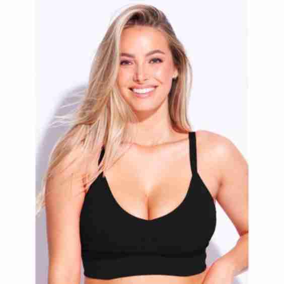 The Mid V Lined Wire-Free Bra