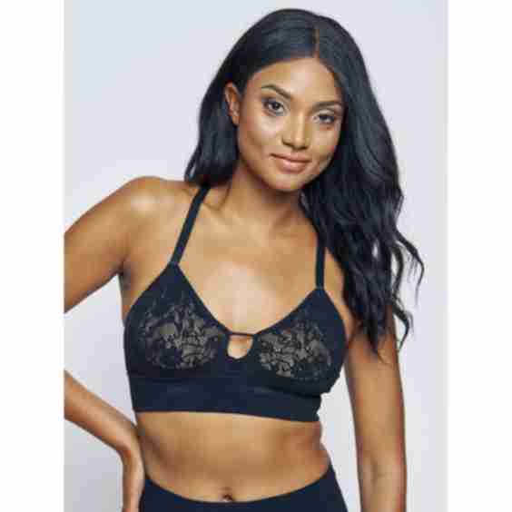 The Deep V Notch Unlined Wire-Free Bra