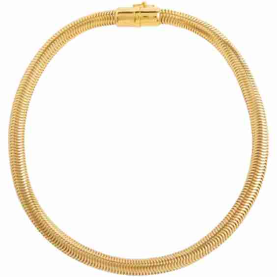 18kt Gold Vermeil Snake-Chain Choker