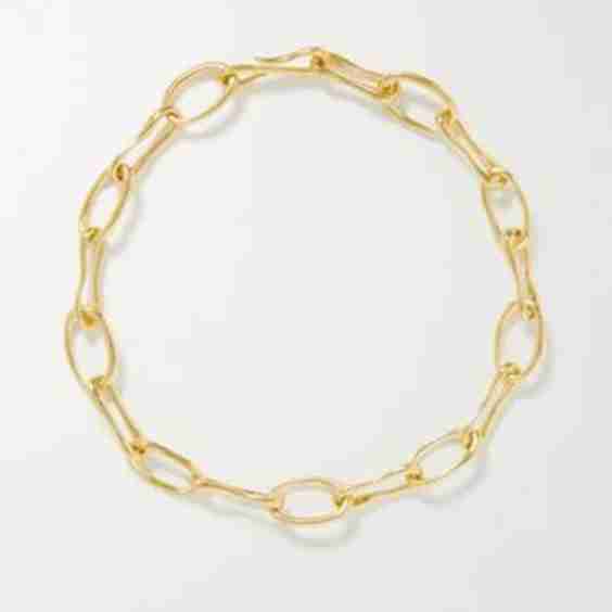 + Net Sustain Roman Gold Vermeil Necklace