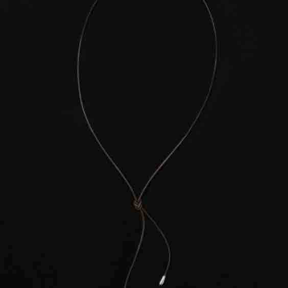 Elegant Shoelace Choker Necklace 