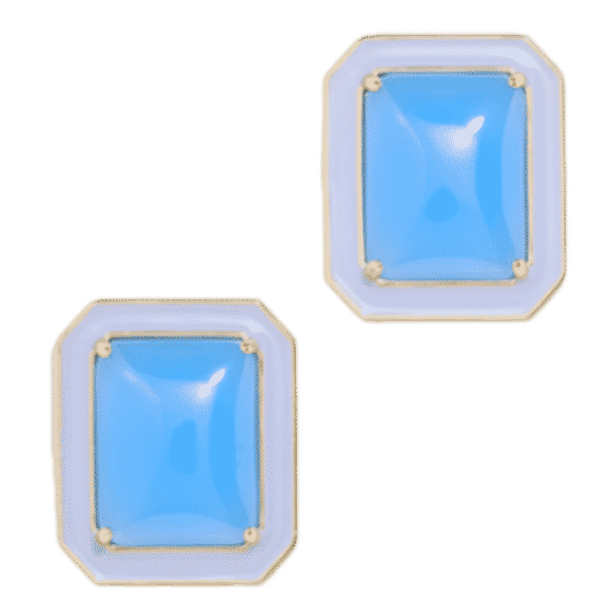 Rectangle Jelly Button Studs