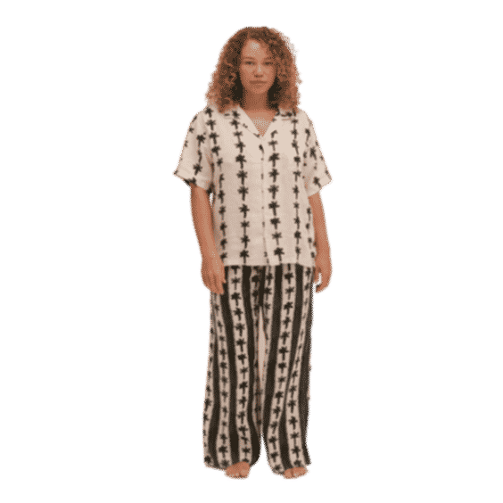 Cuban Long Pyjama Set 