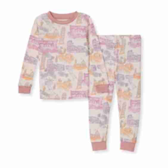 Take Me To Italy Organic Cotton Pajamas