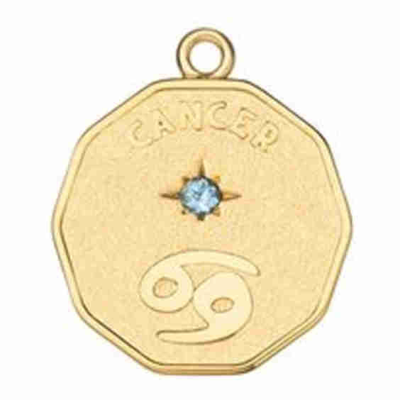 Elemental Cancer Zodiac Charm
