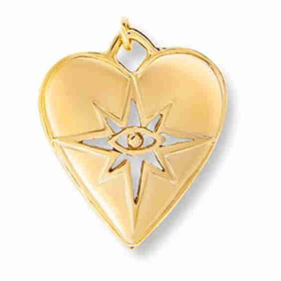 Seeing Heart Charm