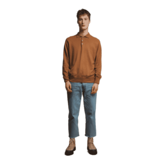 Unisex Made in Scotland Oxton Cashmere Sportshirt