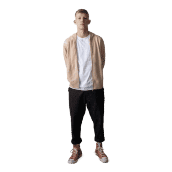 Unisex Cashmere Zip Hoodie