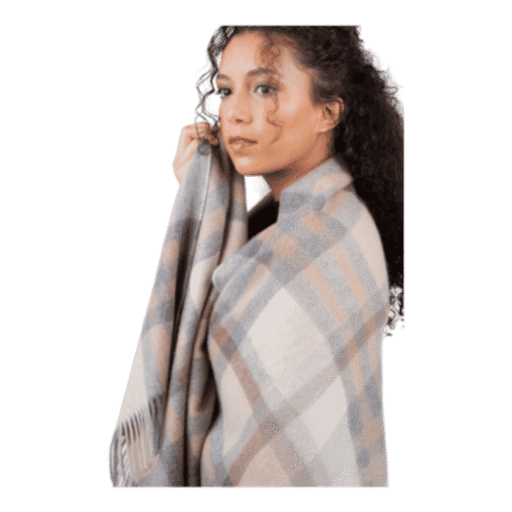 Tartan 2 Lambswool Stole