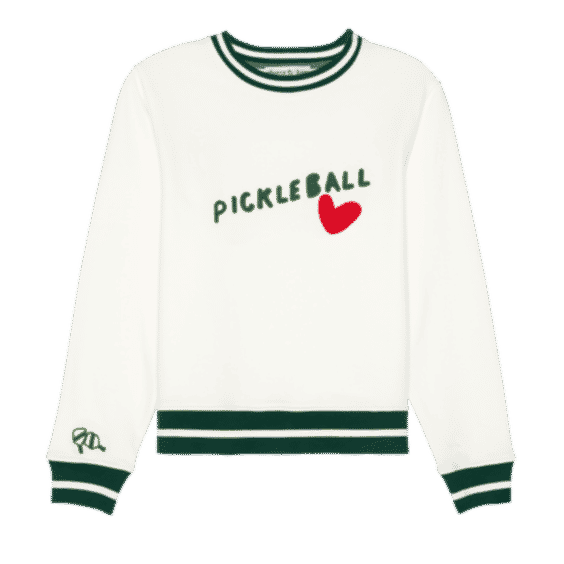 Pickleball Heart Sweatshirt