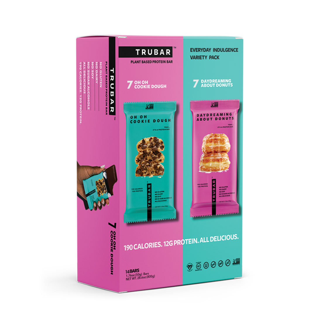 Trubar Get 3 off Trubar Variety Pack Cookie Dough and Donut, 14 ct