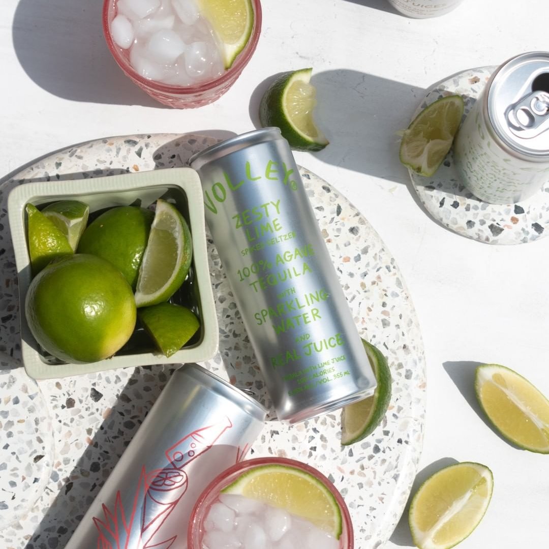 Zesty Lime – Volley Tequila Seltzer