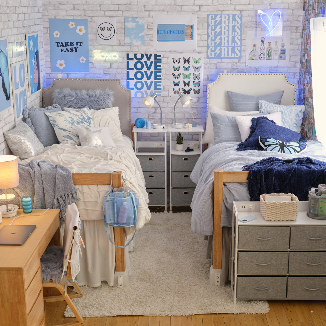 College Dorm Room Decorative Throw Pillows - Dormify