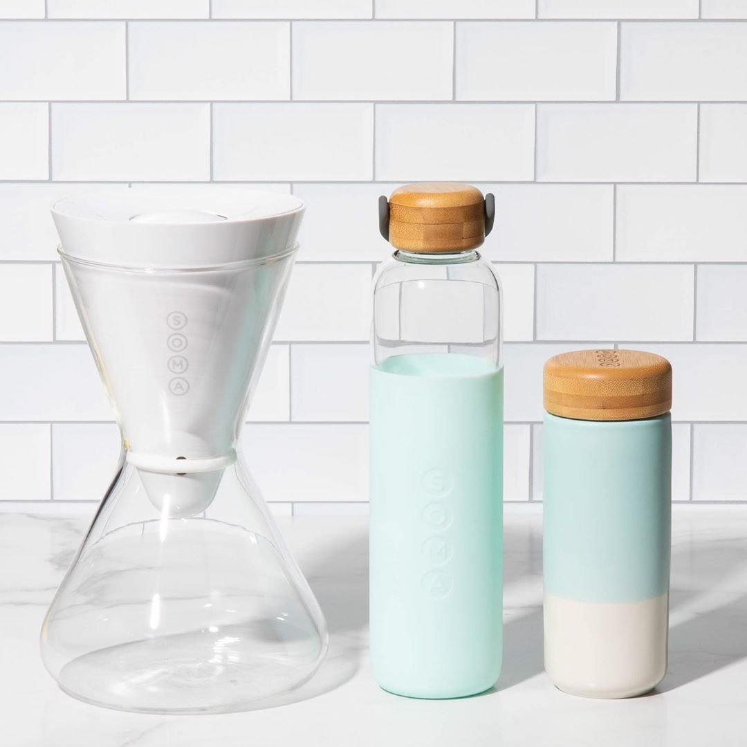 Soma Glass Water Bottle