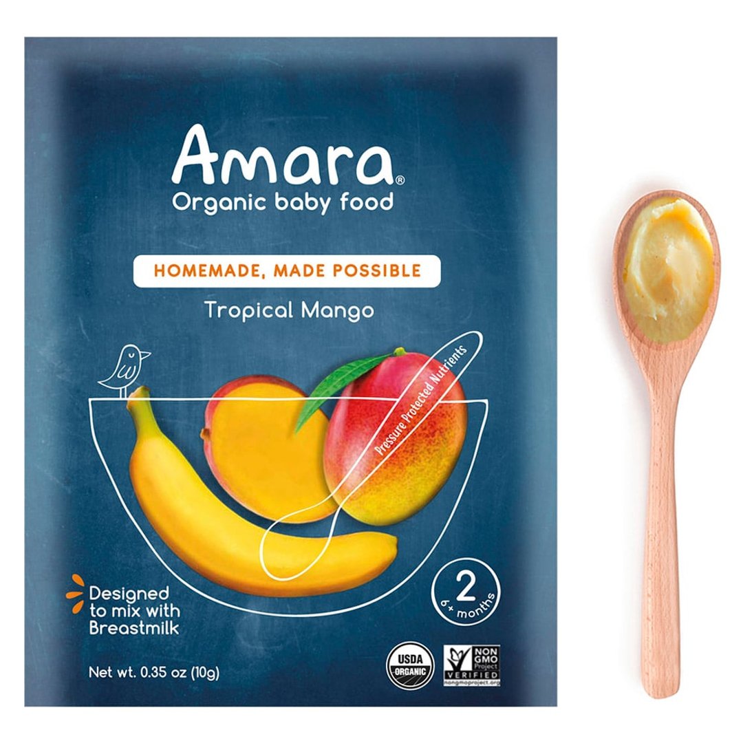 Amara organic baby store food