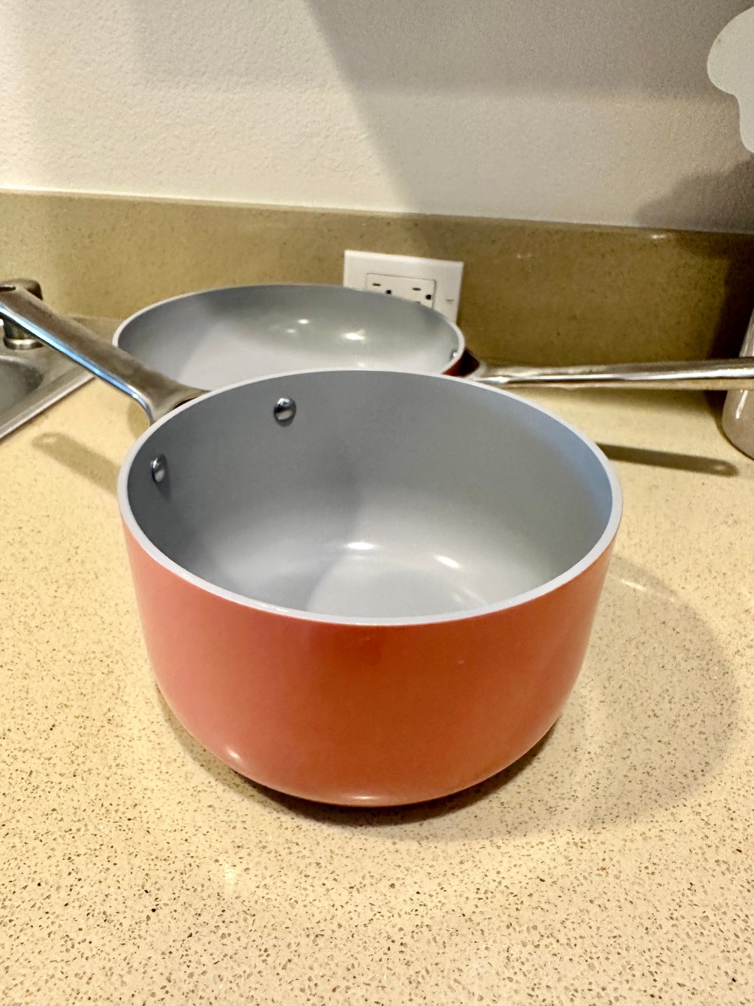 I've been cooking with Caraway's cookware set and the investment has mostly  paid off