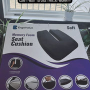 Memory Foam Seat Cushion for Tailbone Pain Relief –