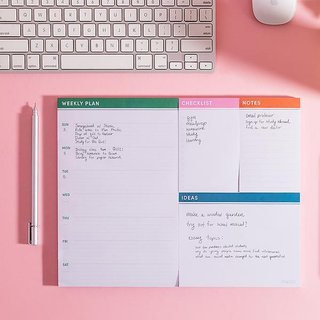 Free Everything Desk Pad and Undated Planner
