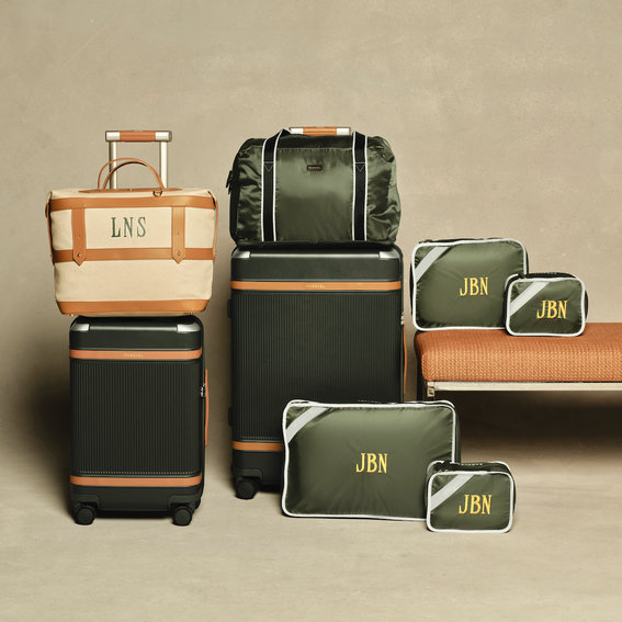 Away Luggage With Monogram  Monogram, Monogram luggage, Luggage reviews