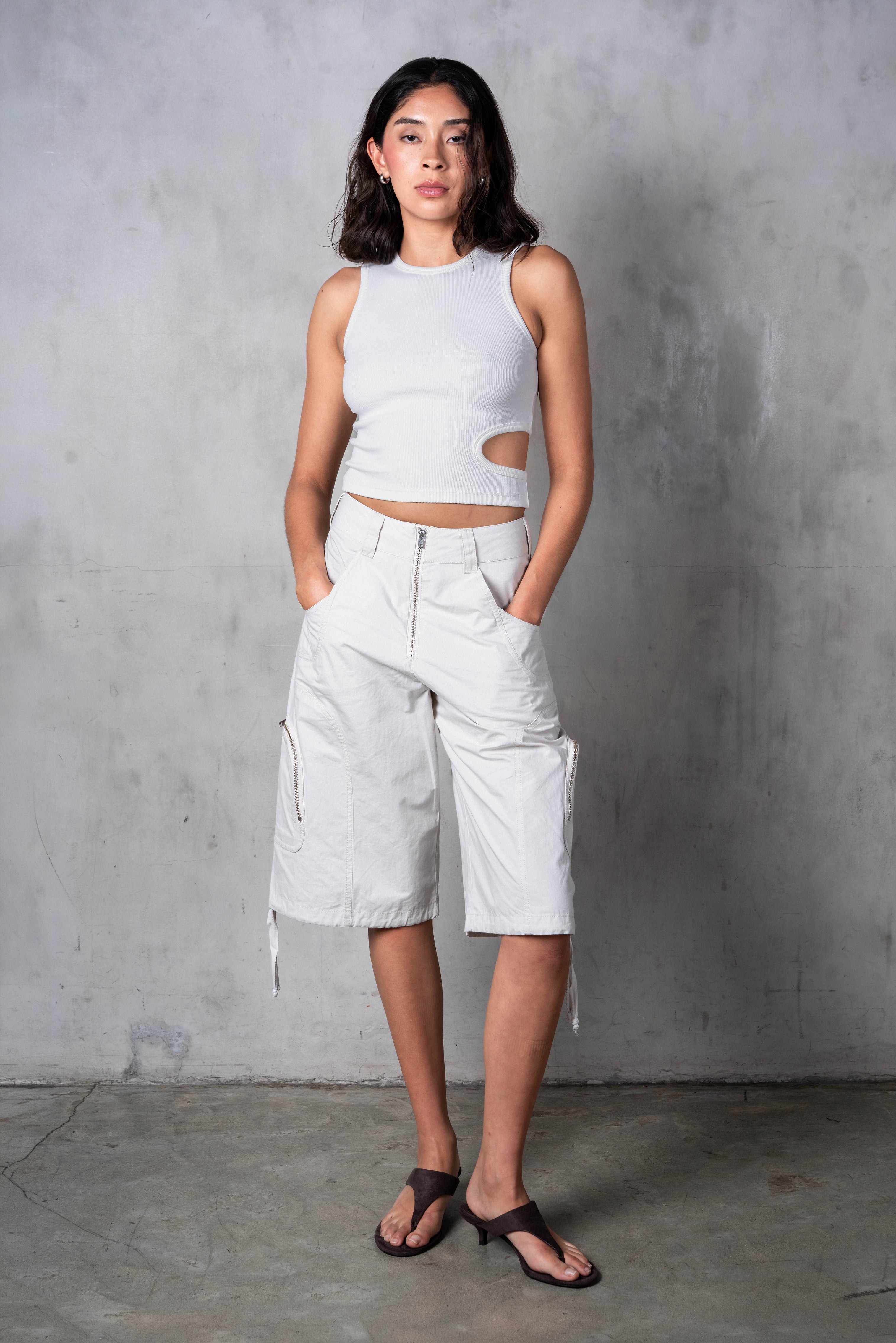 Juno Cutout Tank Top