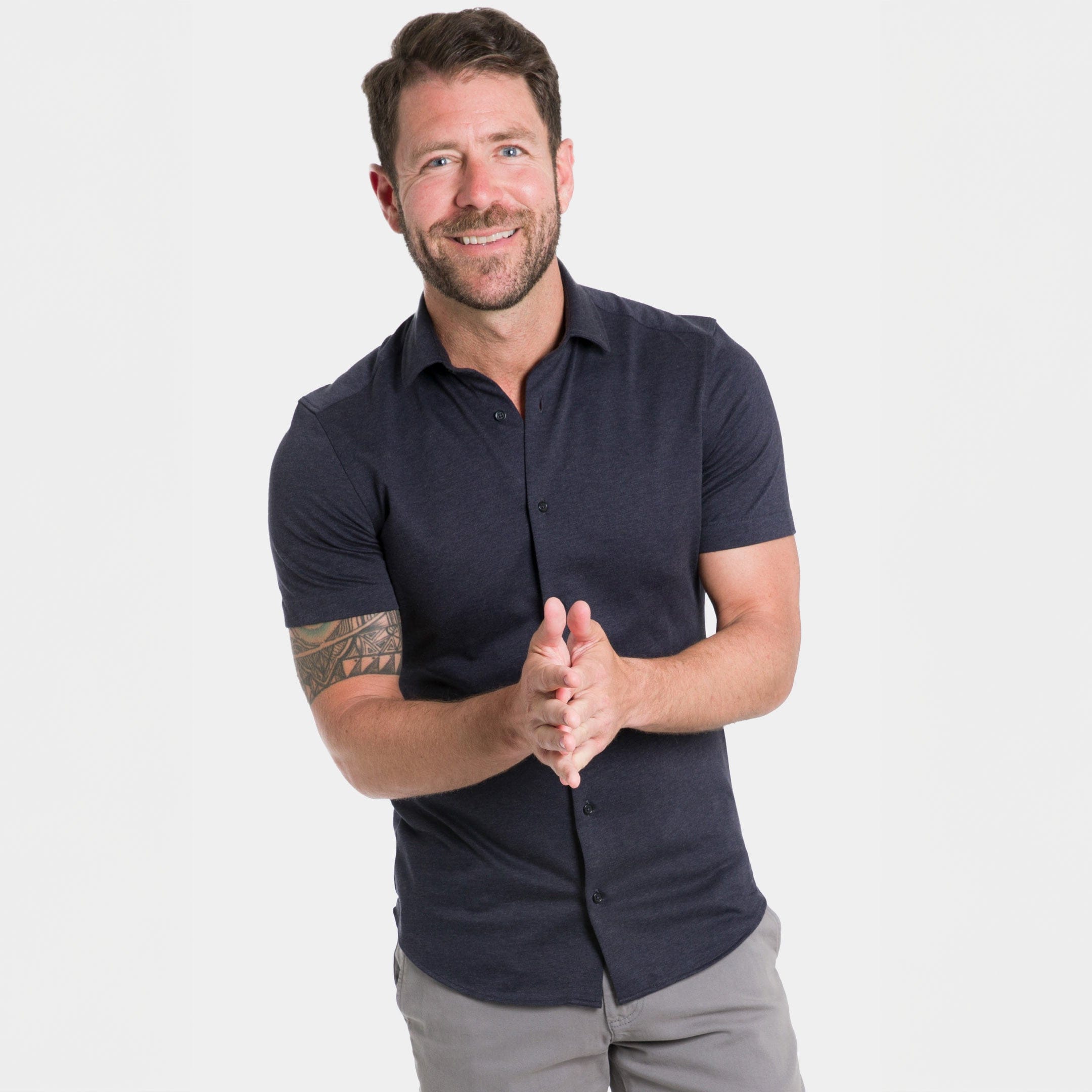 Short Sleeve Natural Performance Stretch Shirt