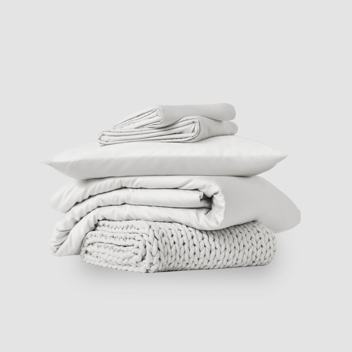 Second Skin Sheets + Cotton Weighted Blanket