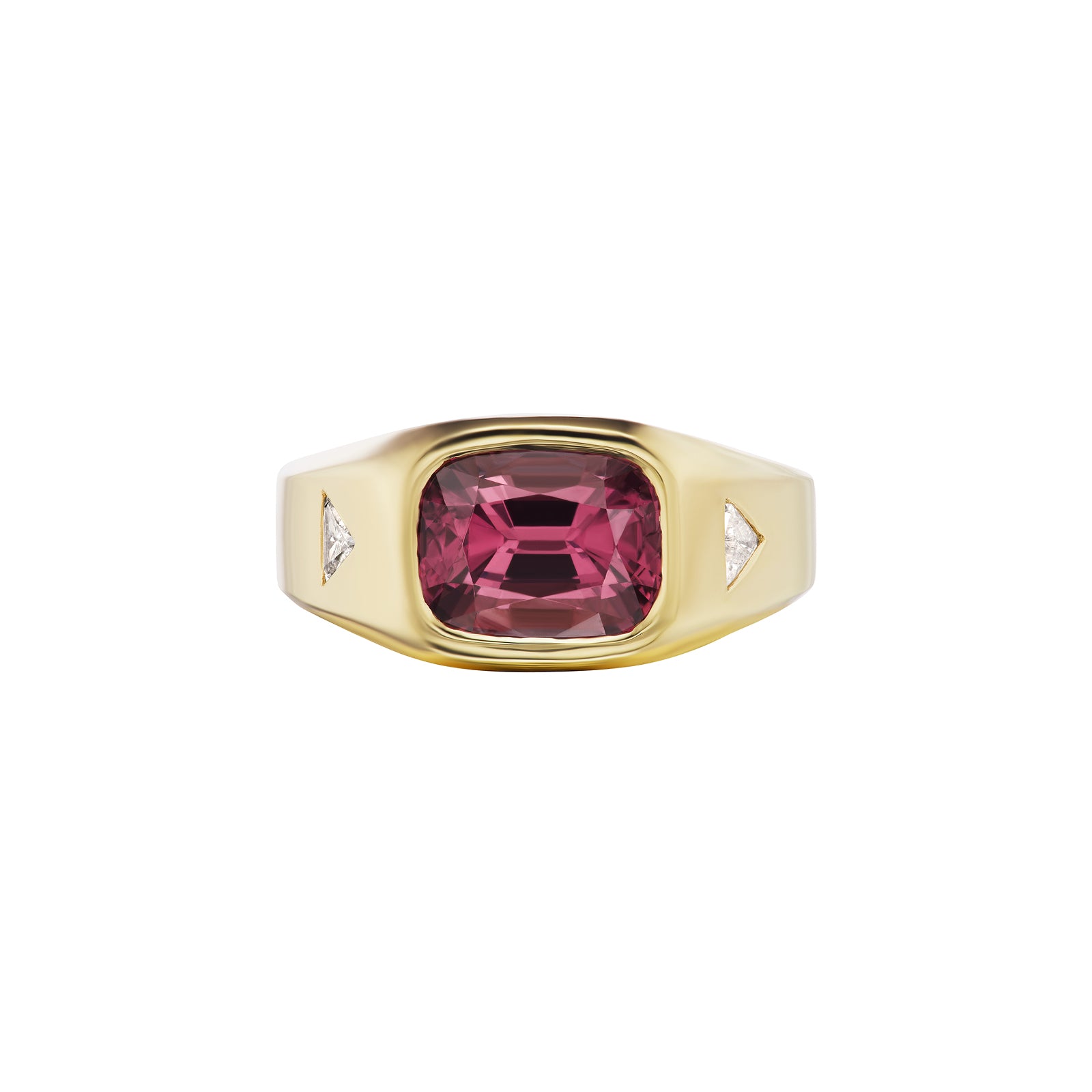 Spinel and Diamond Creation Ring