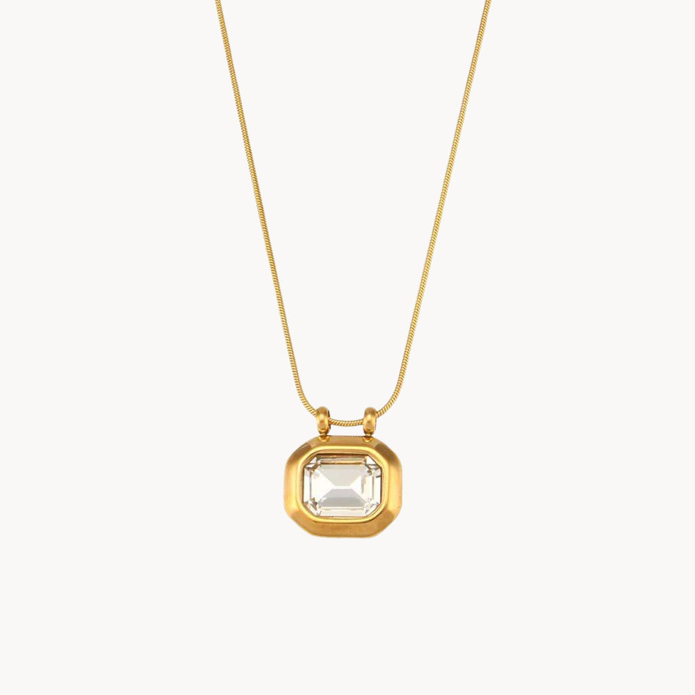 Hex Stone Necklace