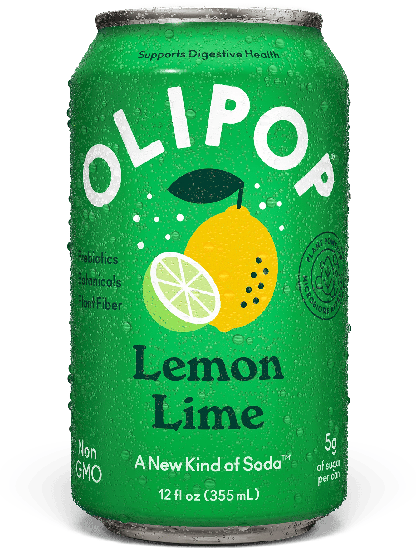 Lemon Lime Prebiotic Soda 12 Pack