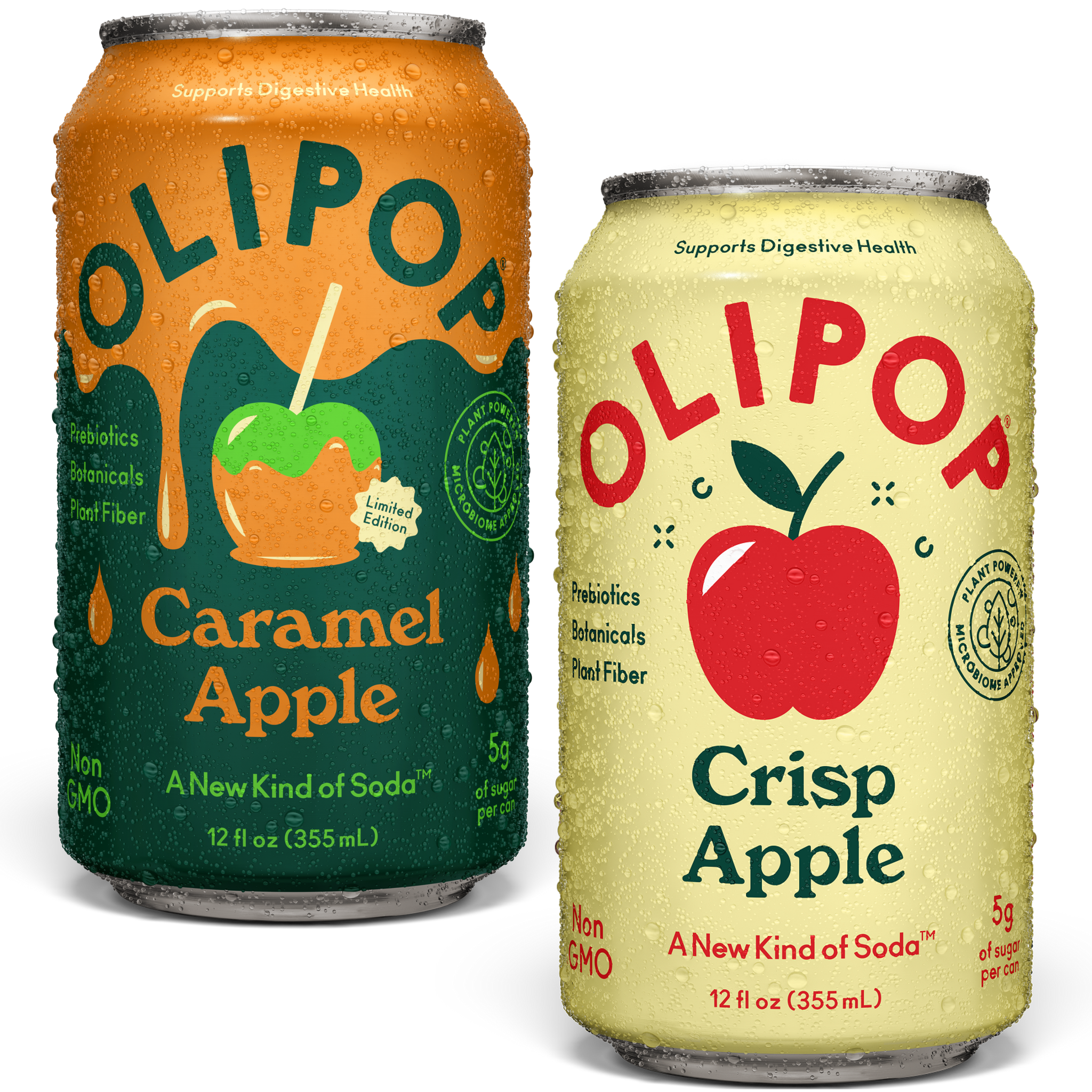 Caramel Apple + Crisp Apple Soda Bundle (24 Cans)