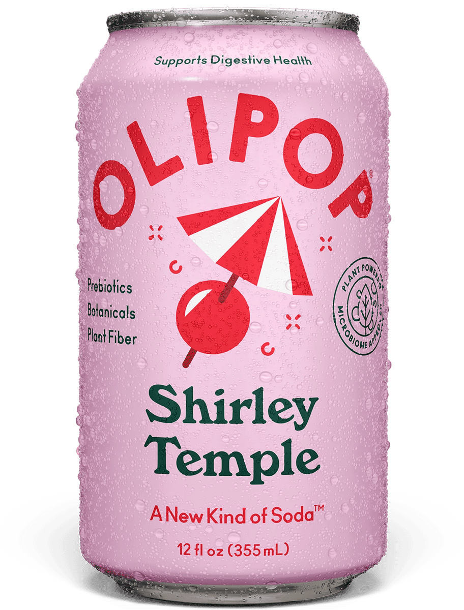 Shirley Temple Prebiotic Soda