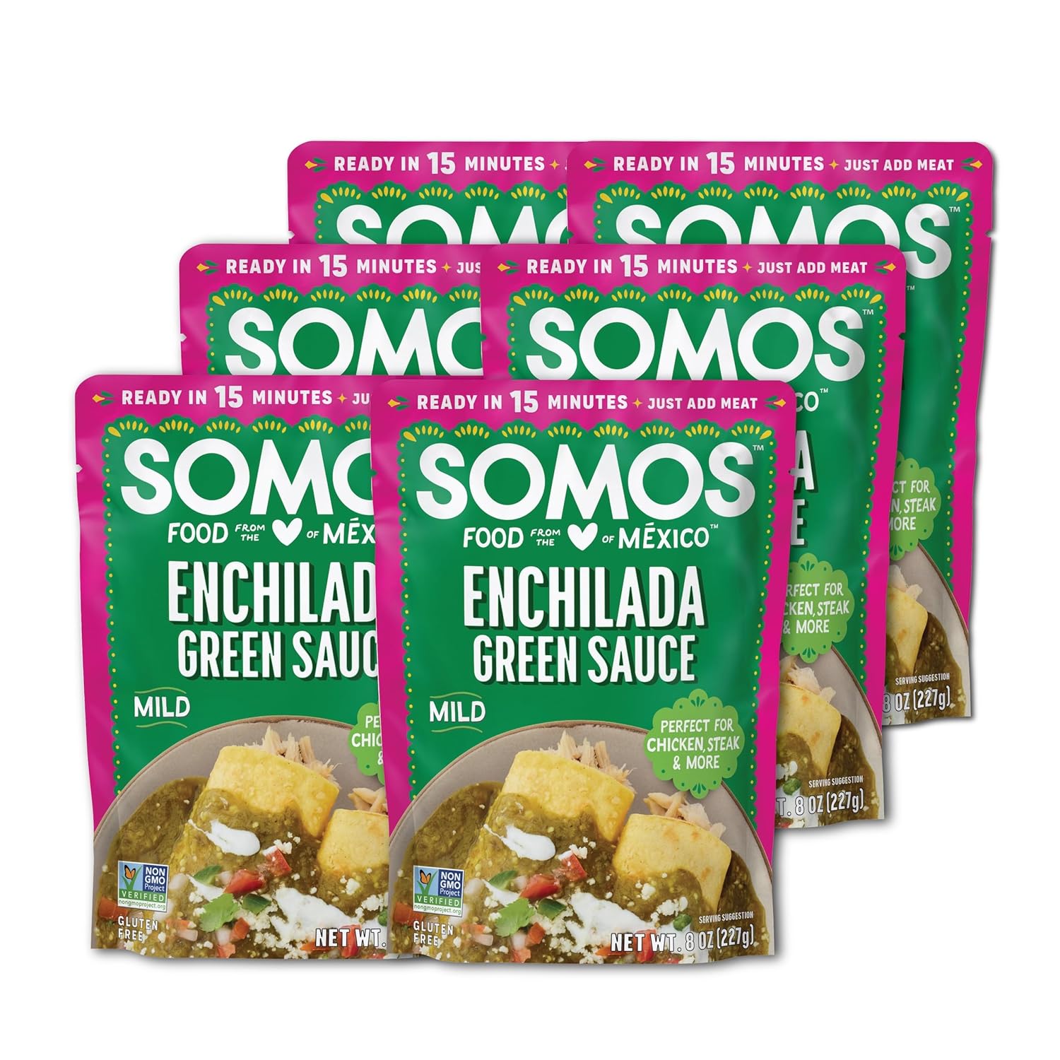 Green Enchilada Sauce 6 Pack