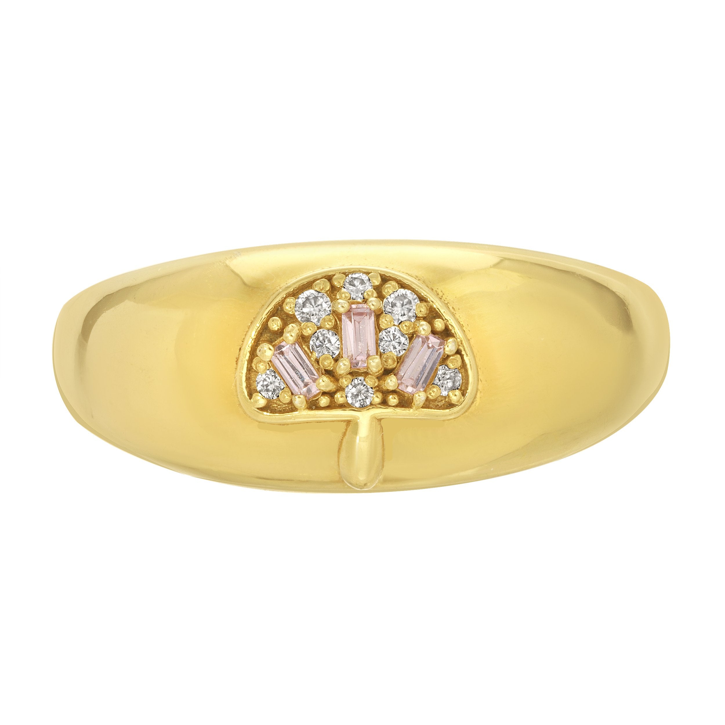 Shroomara Quartz Bubble Ring