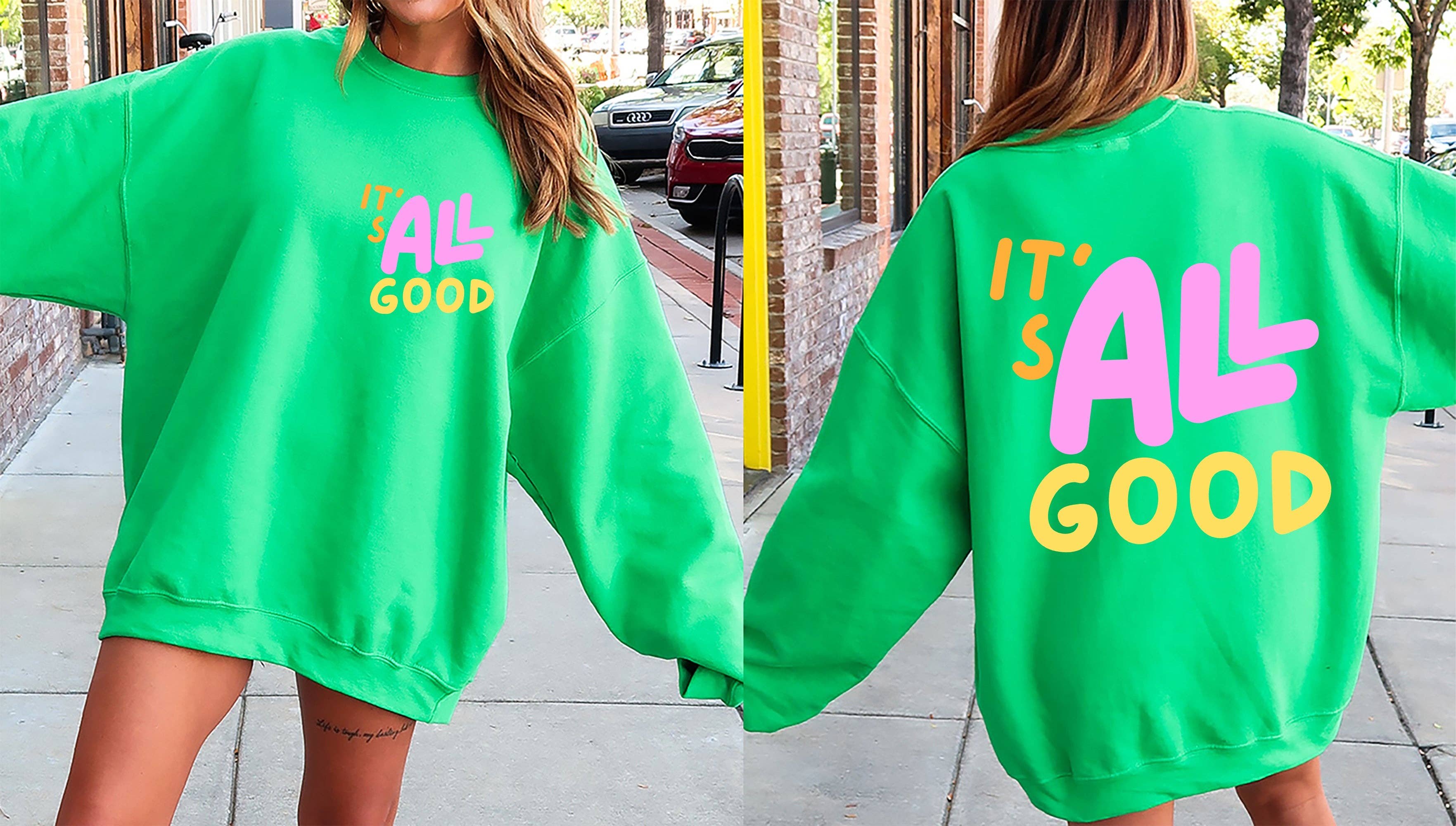 It’s All Good Retro Sweatshirt