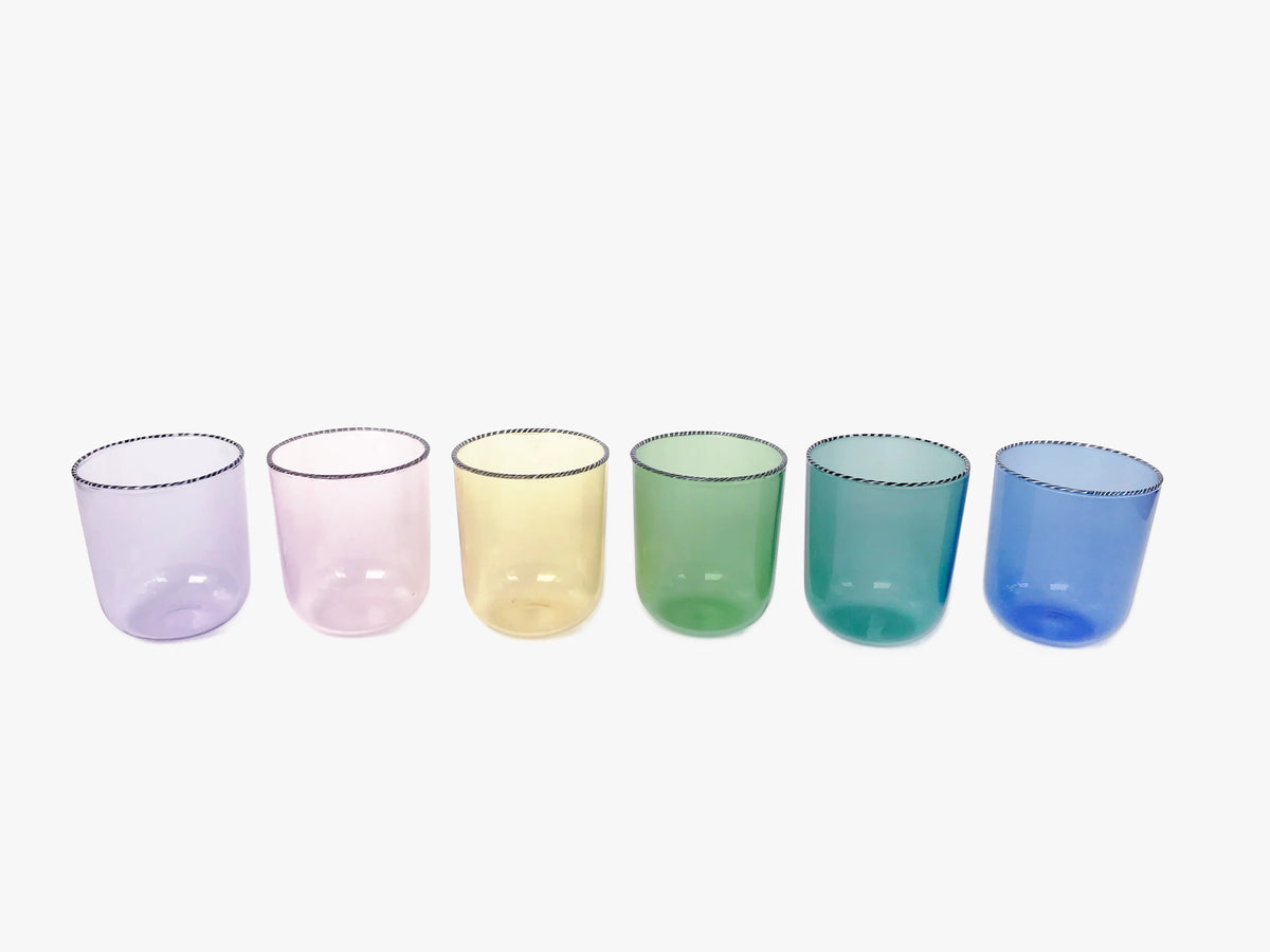 Rainbow Glass Set of ^