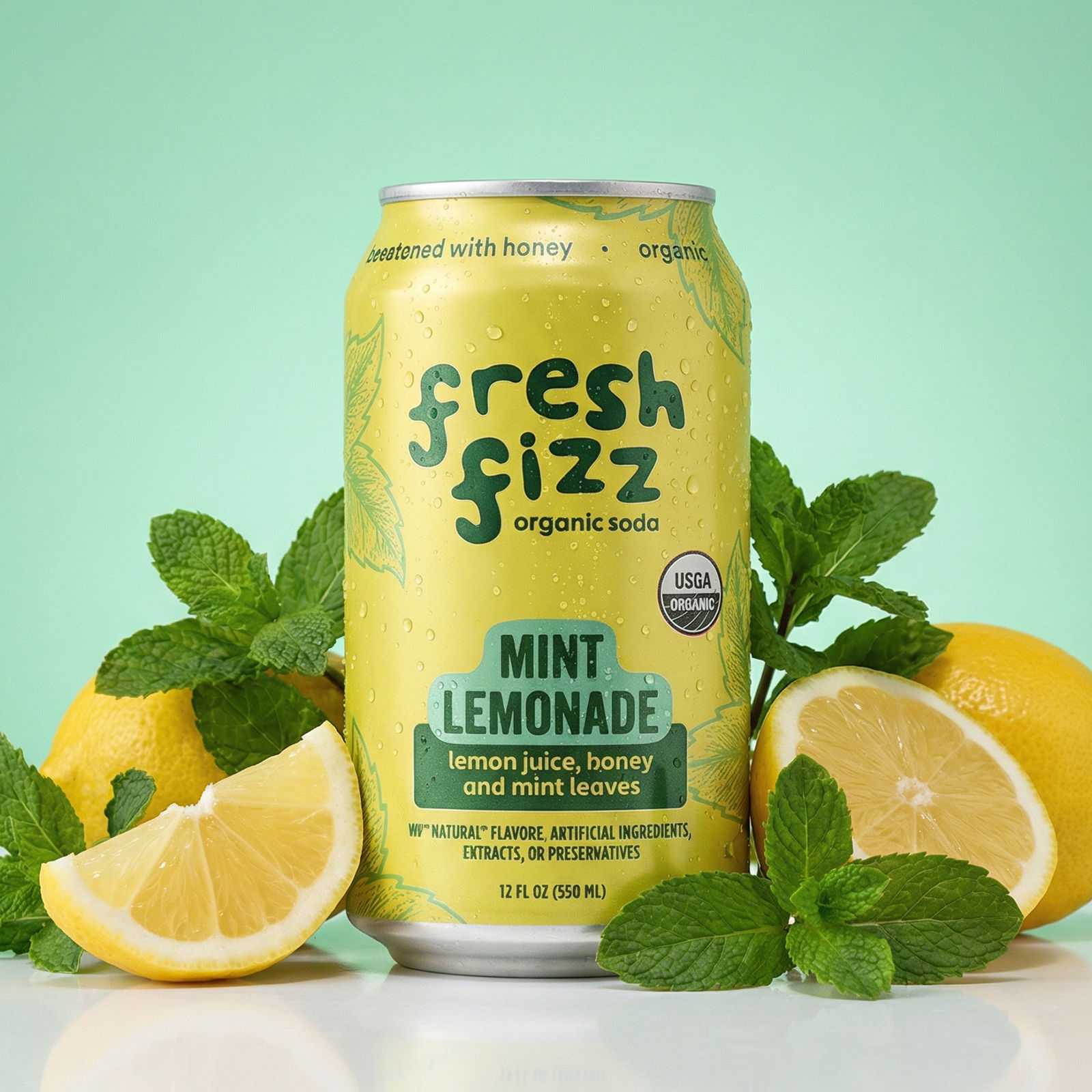 Sparkling Mint Lemonade 12 Pack