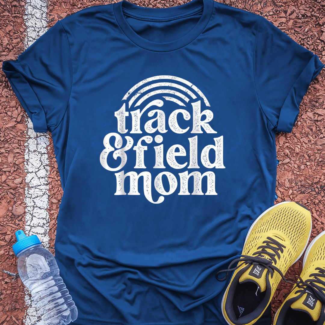 Track Field Mom T Shirt