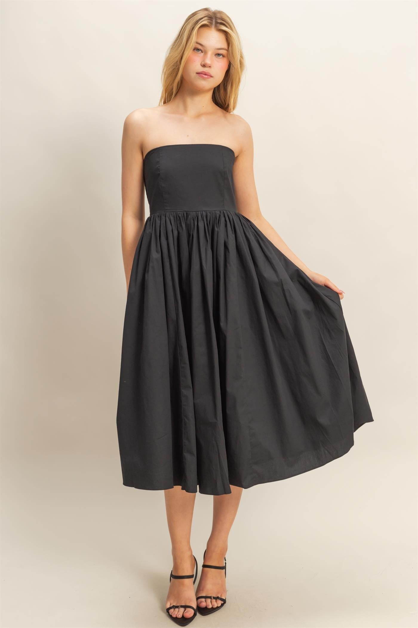 Simple Elegance Midi Dress