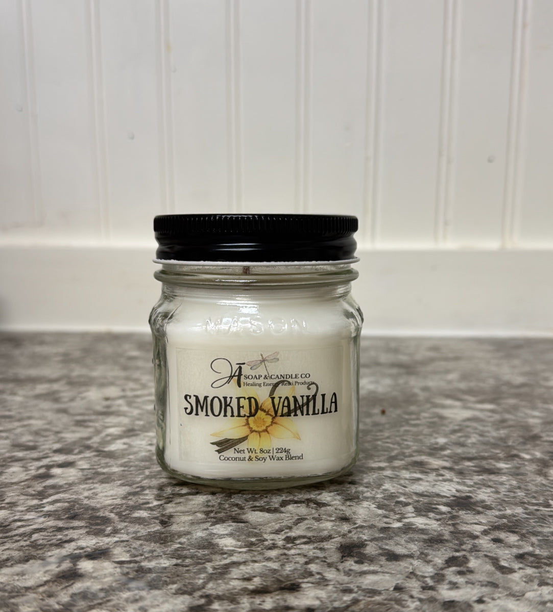 Smoked Vanilla Jar Candle
