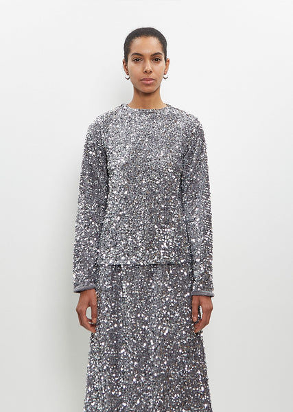 Shine Velvet Penni Top
